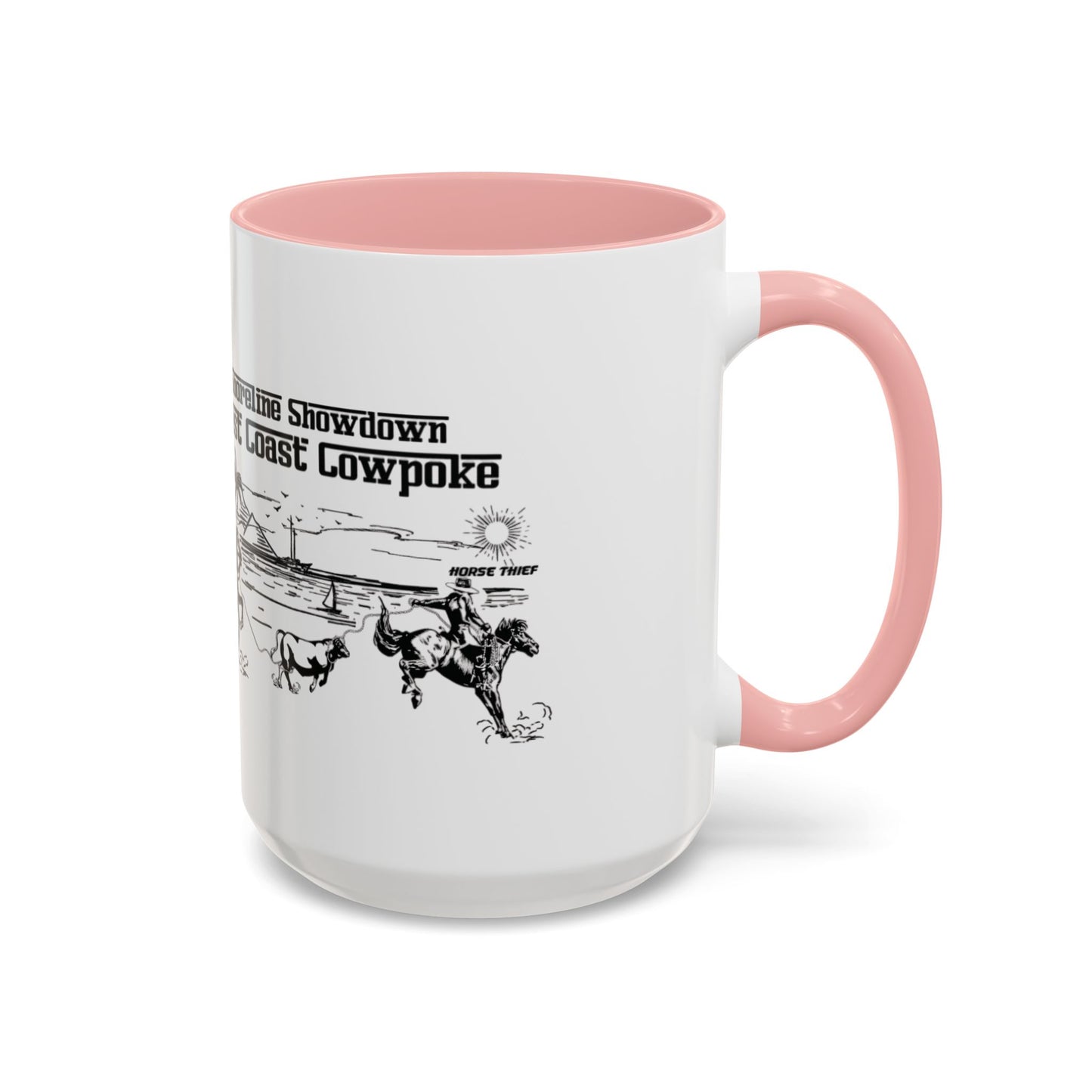 Shoreline Showdown, West Coast Cowpoke Mug (11 and 15oz)