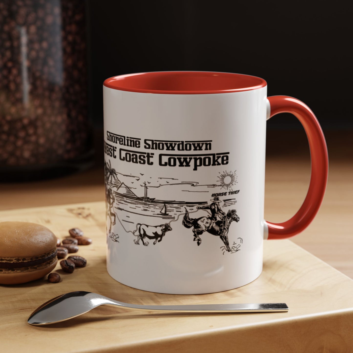 Shoreline Showdown, West Coast Cowpoke Mug (11 and 15oz)