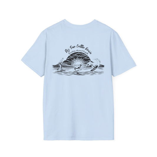 Big Sur Cattle Drive, Shredding Waves and Sunsets (Classic Tee)