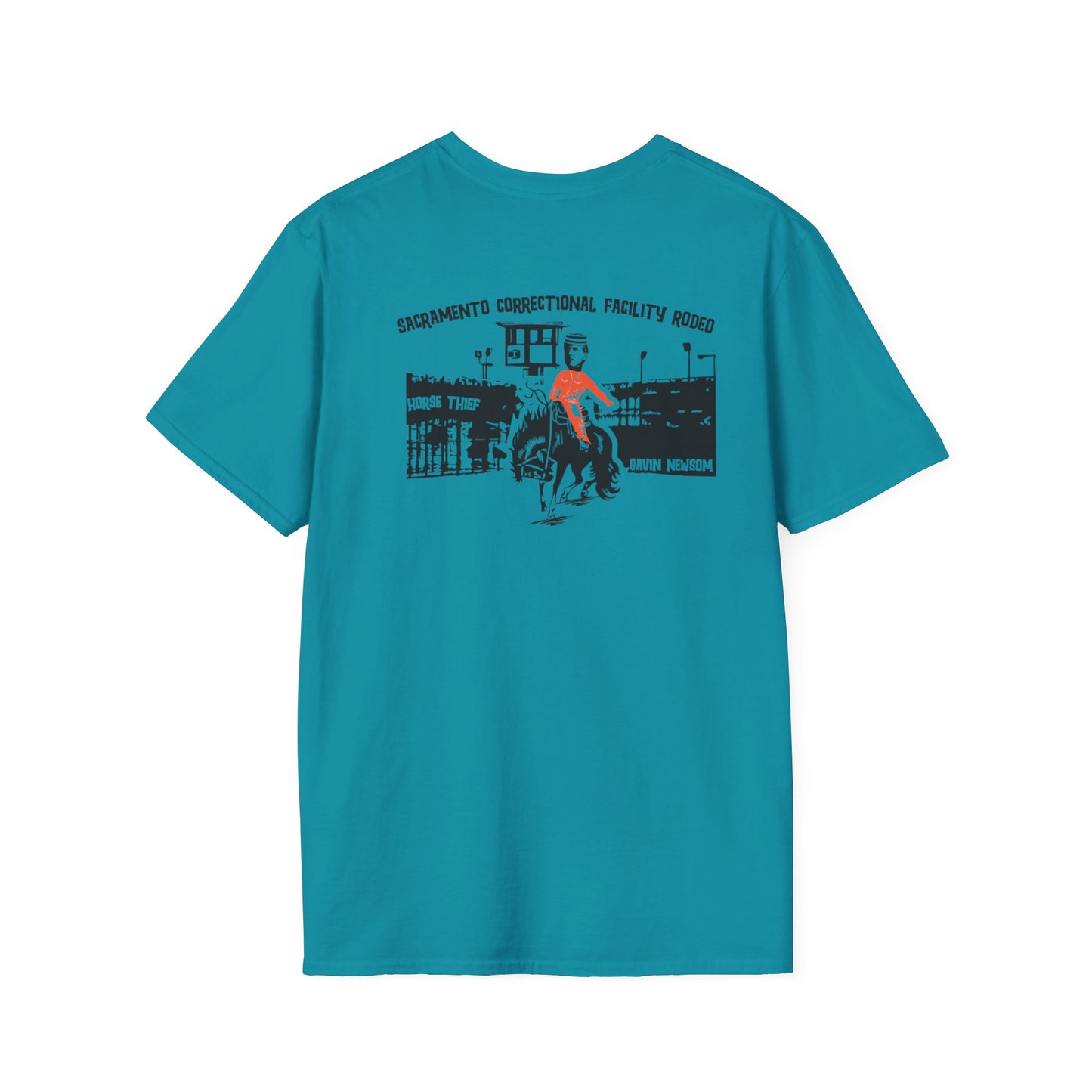 Sacramento Correctional Facility Rodeo: Gavin Newsom Tee