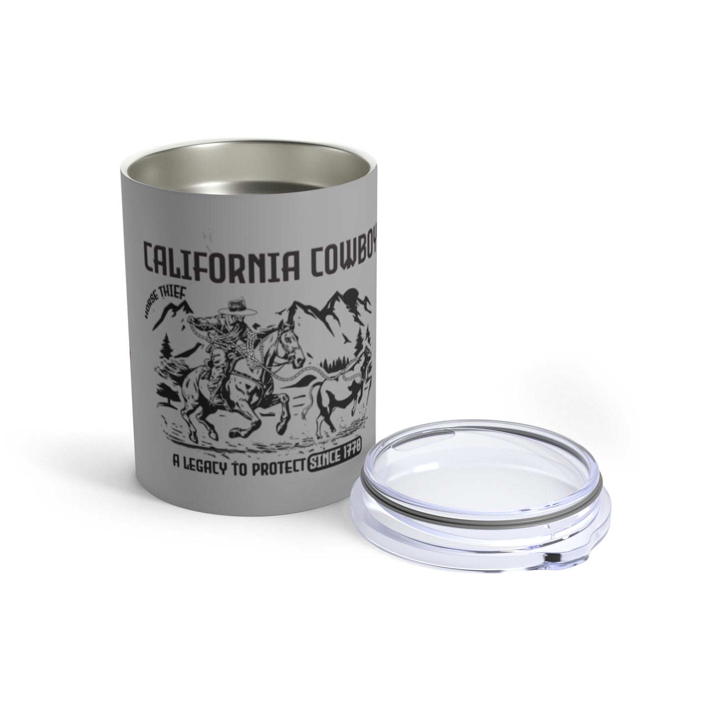 California Cowboy: A Legacy to Protect Since 1770 (Pacific Crest Trail) 10oz Tumbler