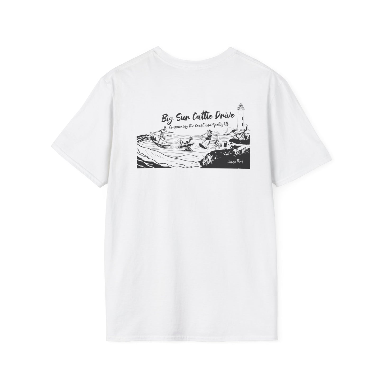 Big Sur Cattle Drive: Conquer the Coast and Spotlights Classic Tee