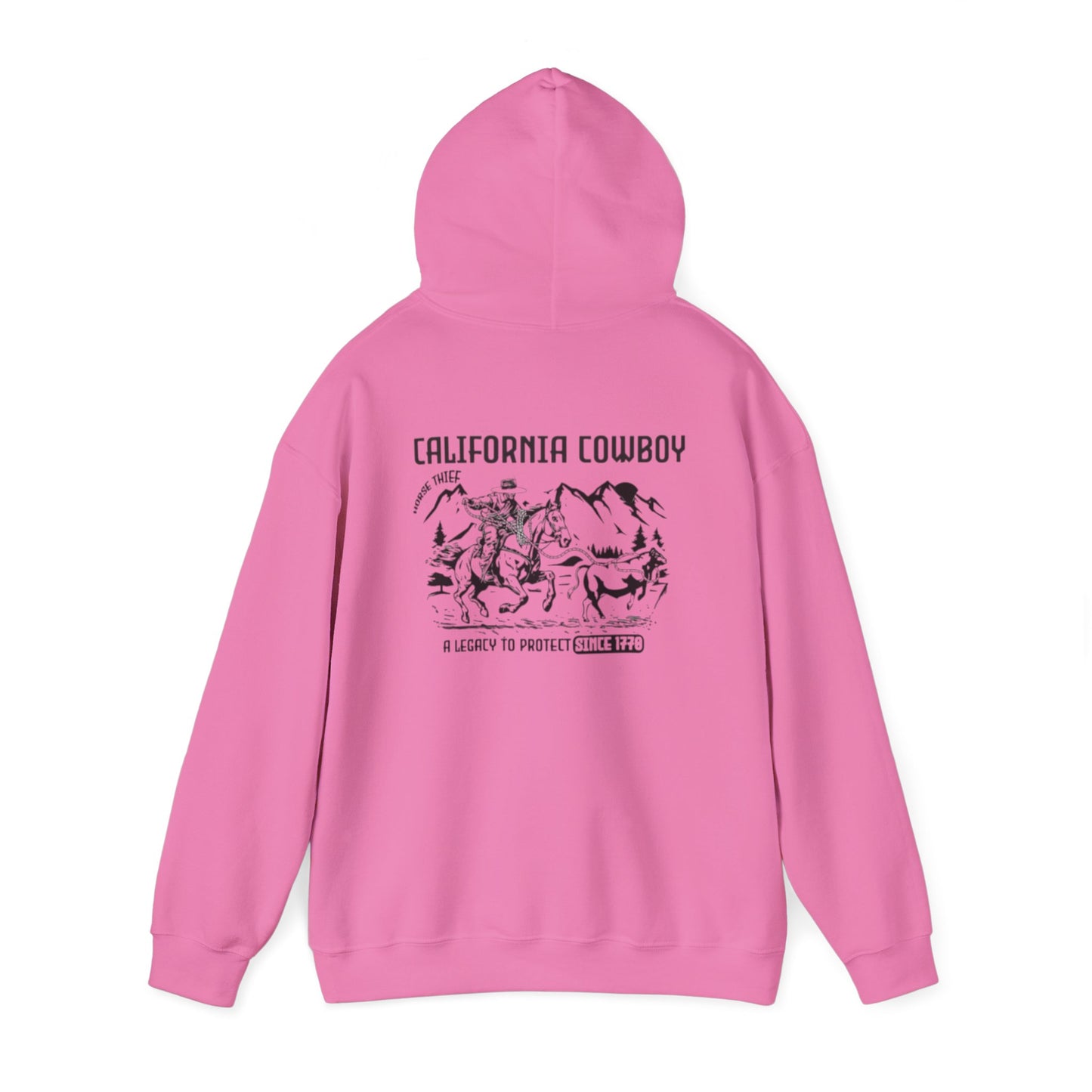 California Vaquero, A Legacy to Protect Since 1770 (Pacific Crest Trail) Hoodie