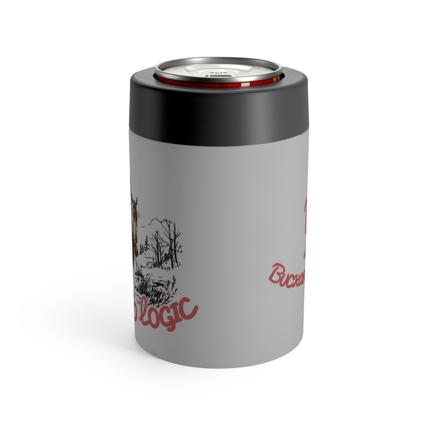 Buckaroo Logic Logo (12 Oz Can Tumbler)