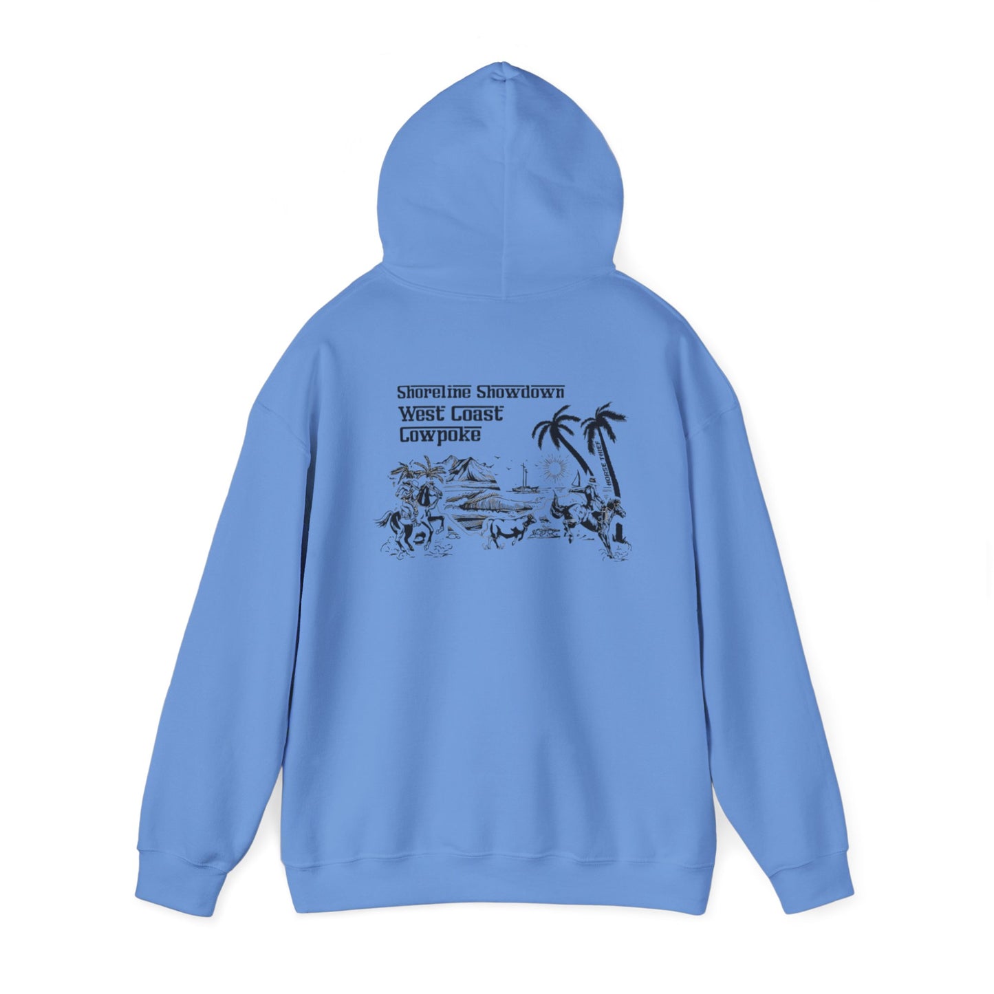 Shoreline Showdown, West Coast Cowpoke Hoodie