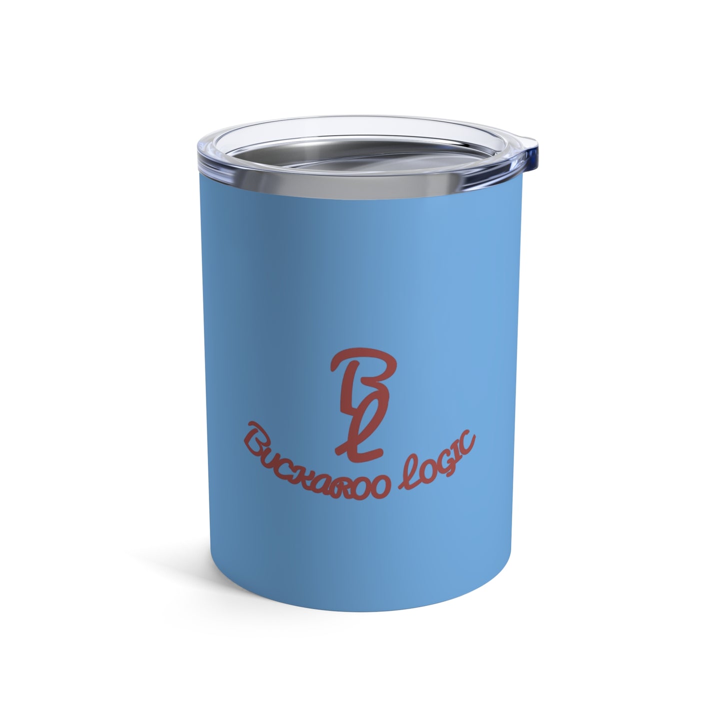 Buckaroo Logic Logo (10 oz Gray Tumbler)