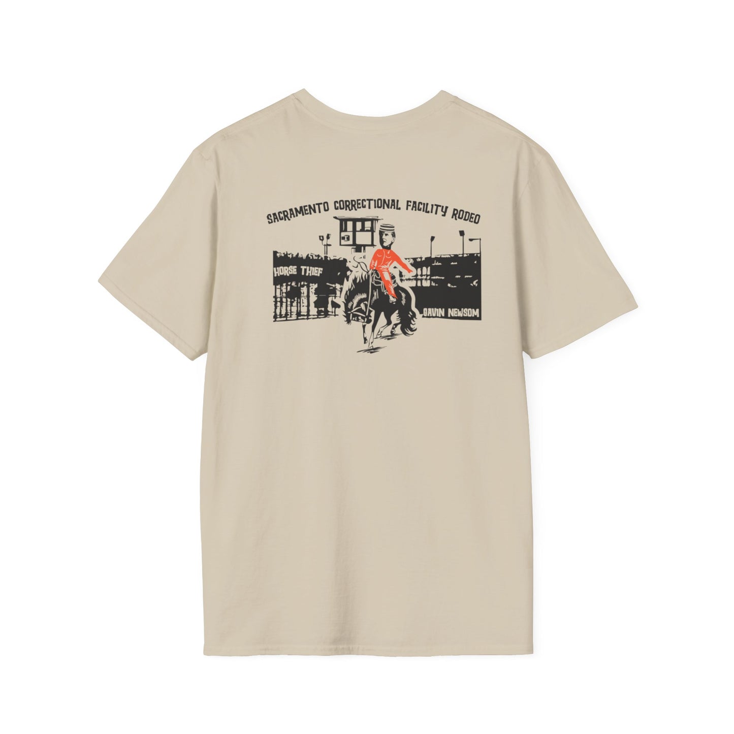 Sacramento Correctional Facility Rodeo: Gavin Newsom Tee