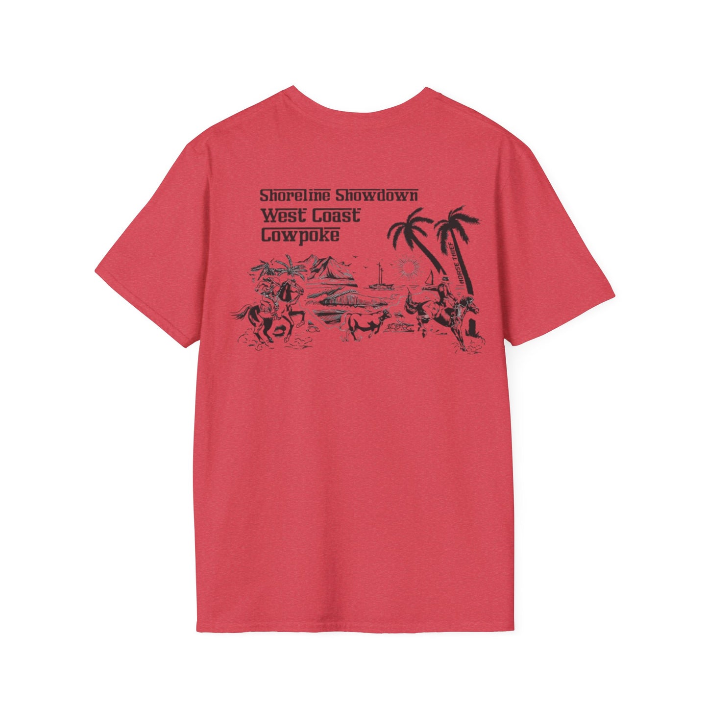 Shoreline Showdown, West Coast Cowpoke Detailed Tee