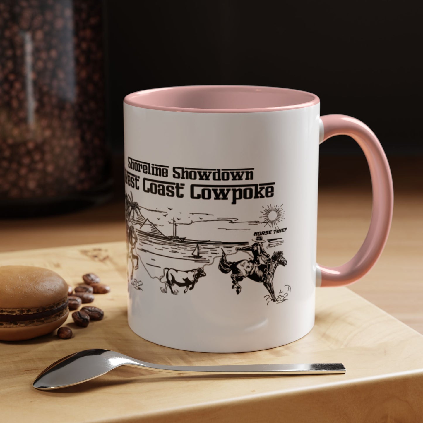 Shoreline Showdown, West Coast Cowpoke Mug (11 and 15oz)