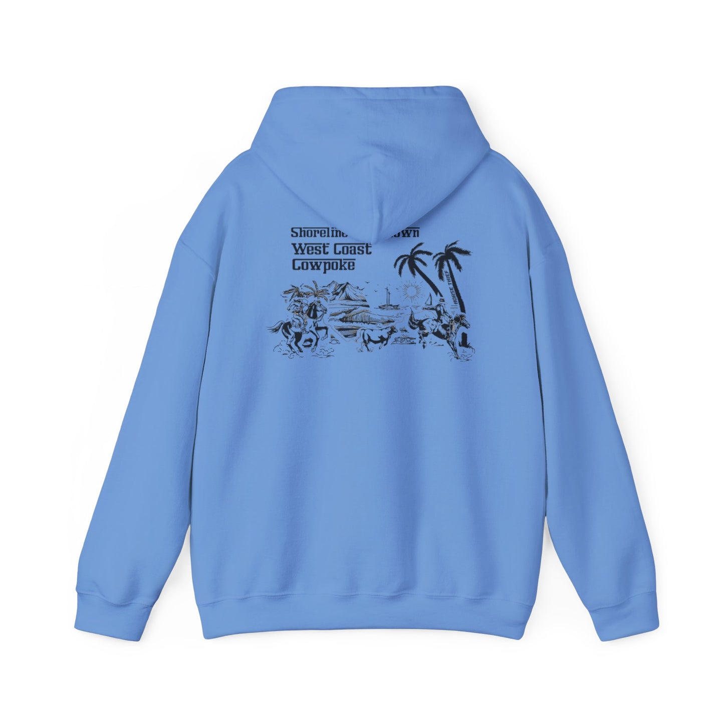 Shoreline Showdown, West Coast Cowpoke Hoodie