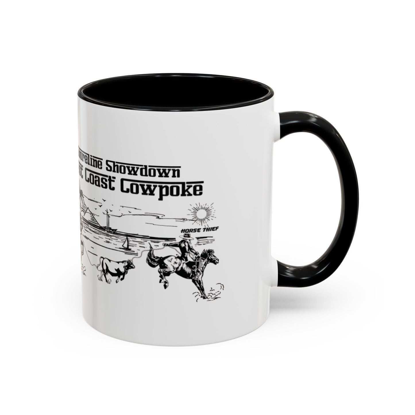 Shoreline Showdown, West Coast Cowpoke Mug (11 and 15oz)