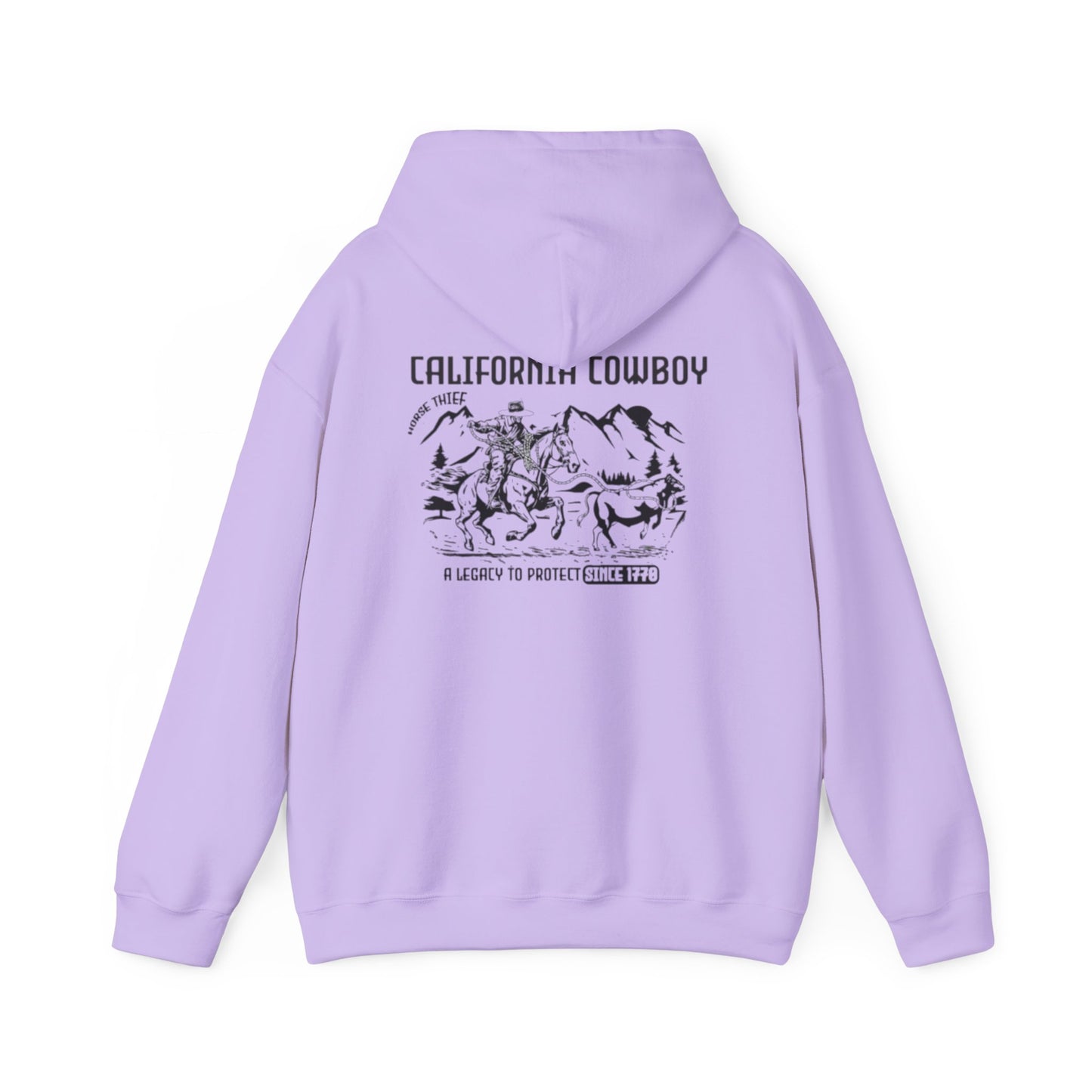 California Vaquero, A Legacy to Protect Since 1770 (Pacific Crest Trail) Hoodie