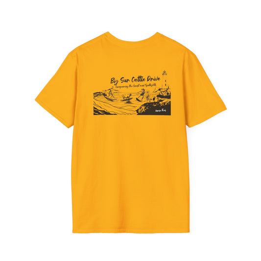 Big Sur Cattle Drive: Conquer the Coast and Spotlights Classic Tee