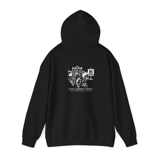 Don't Commit a Crime, The Government Despises Competition: Bandit Joaquin 2nd Design (Dark Hoodie)