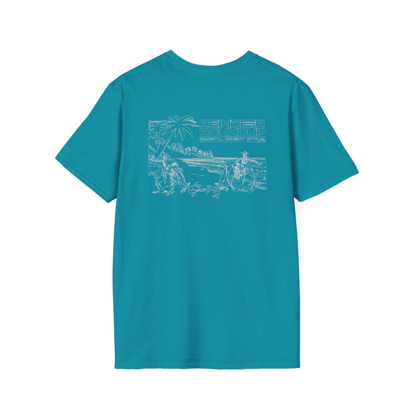 Reindeer Roundup, Coastal Cowboy Style (Dark Tee)