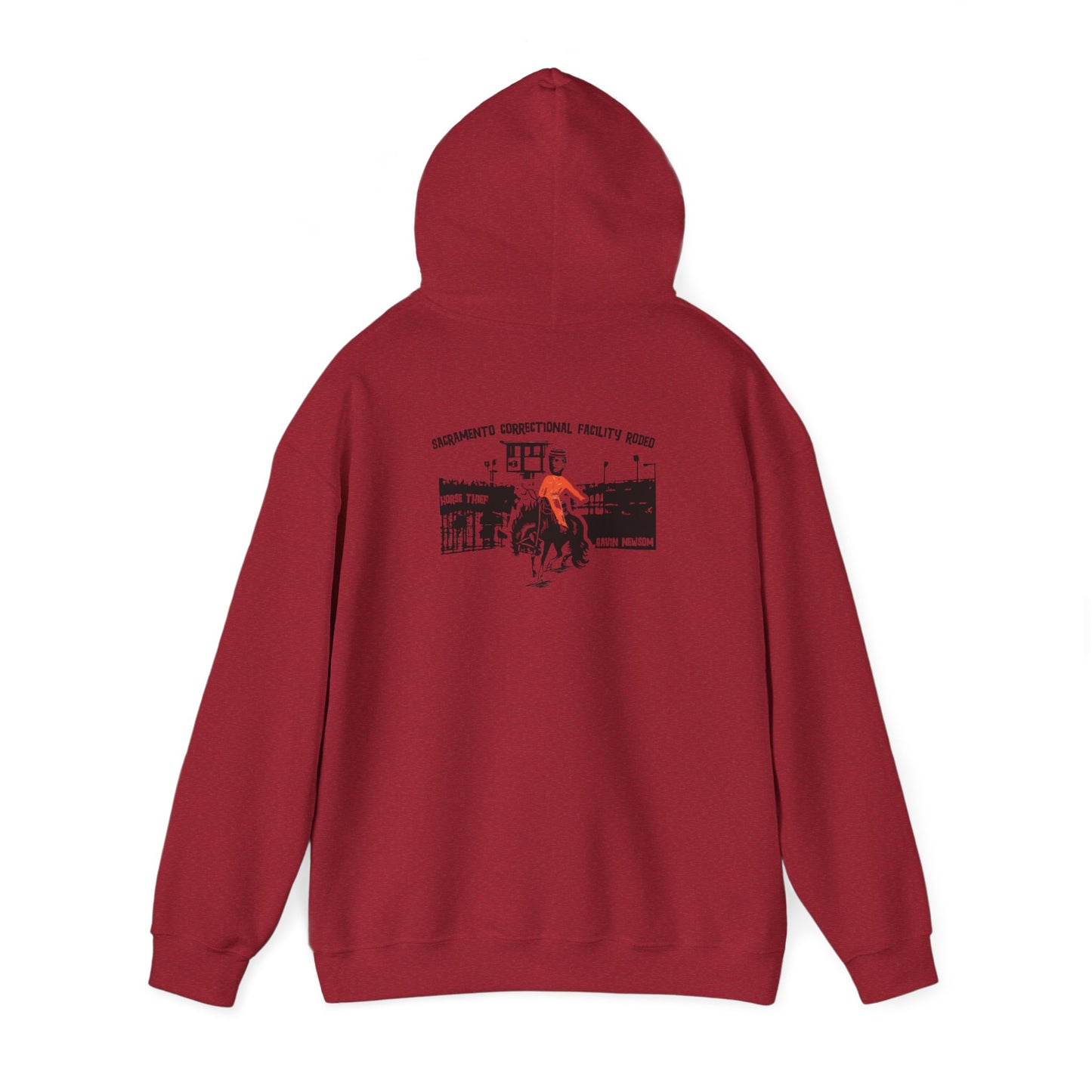 Sacramento Correctional Facility Rodeo: Gavin Newsom Hoodie