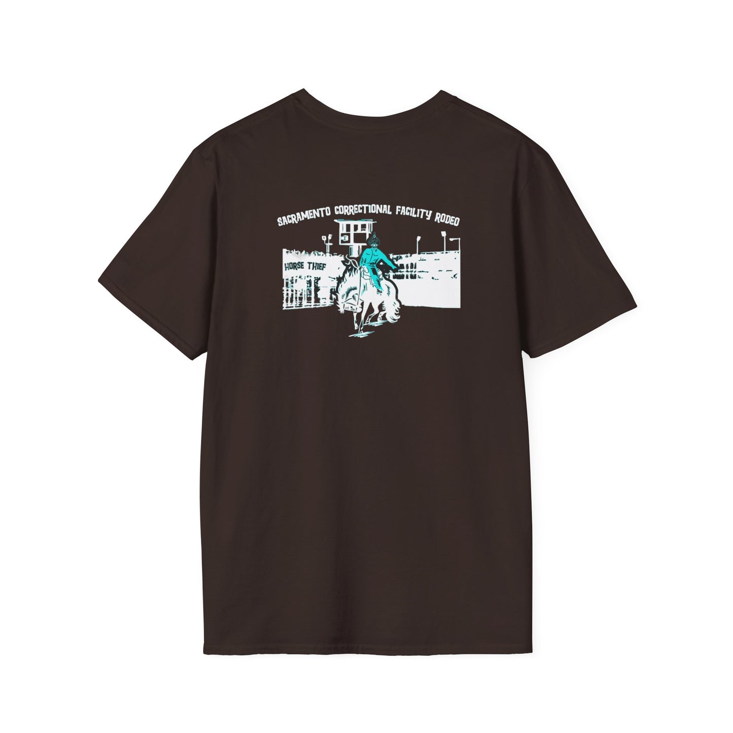 Sacramento Correctional Facility Rodeo: Government is a Joke Classic (Dark Tee)