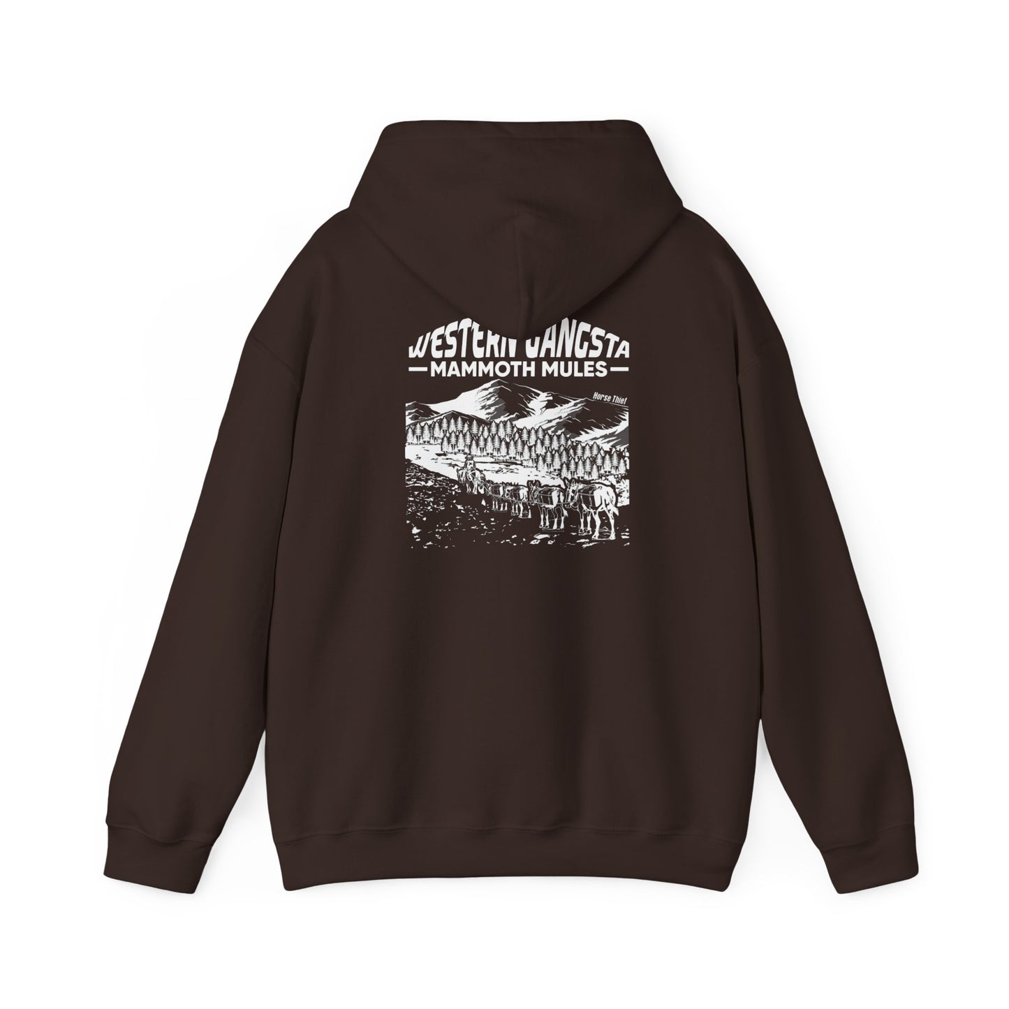 Western Gangsta: Mammoth Mules (Dark Hoodie)