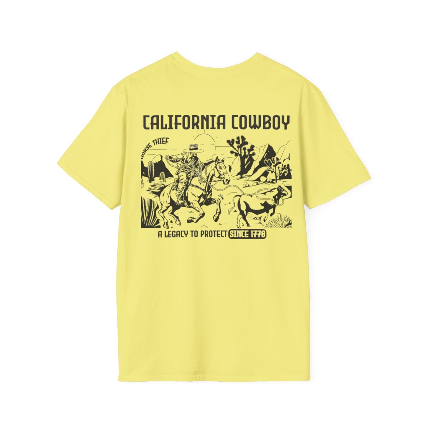 California Cowboy: A Legacy to Protect Since 1770 Desert Tee