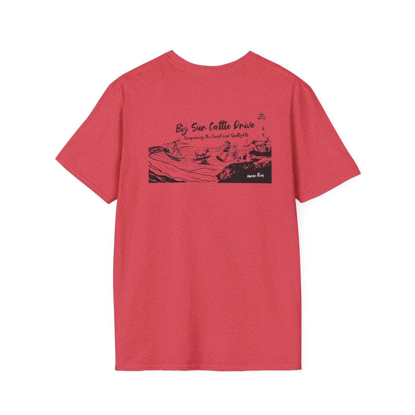 Big Sur Cattle Drive: Conquer the Coast and Spotlights Classic Tee