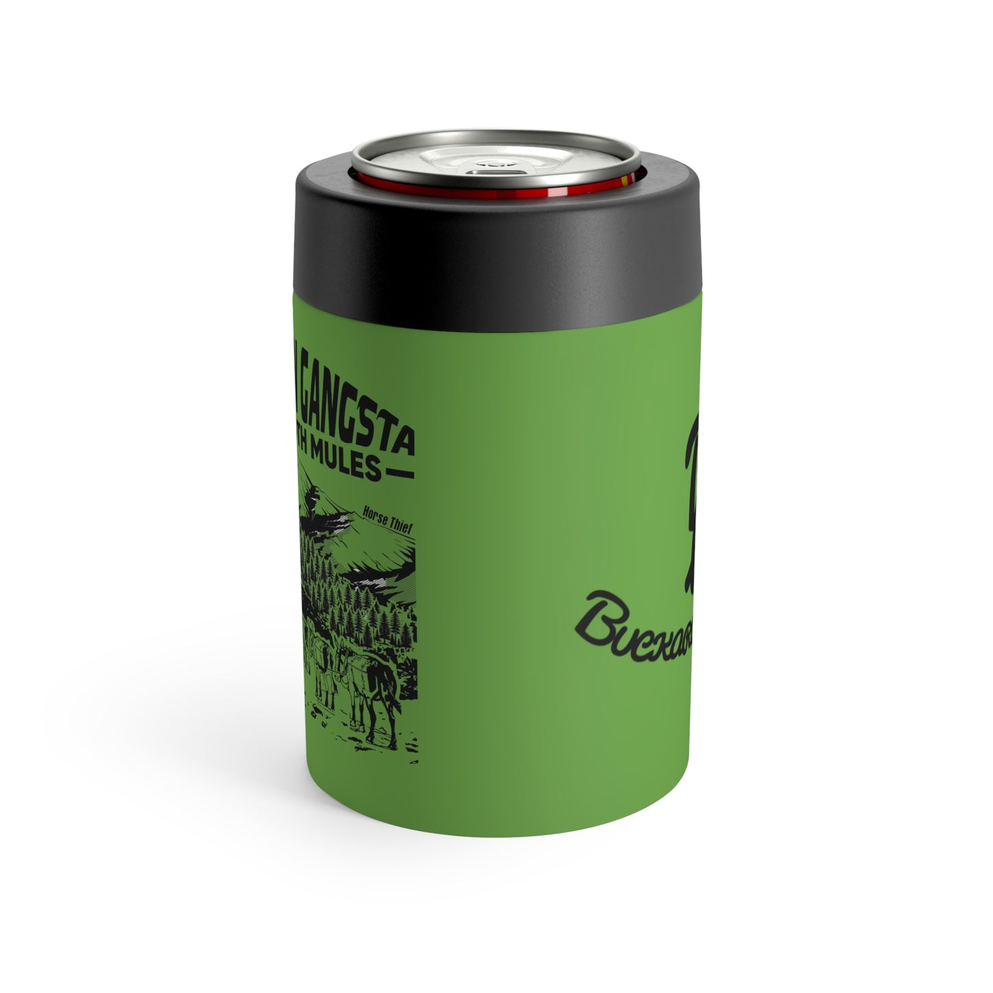 Western Gangsta: Mammoth Mules 12 Oz Koozie Tumbler