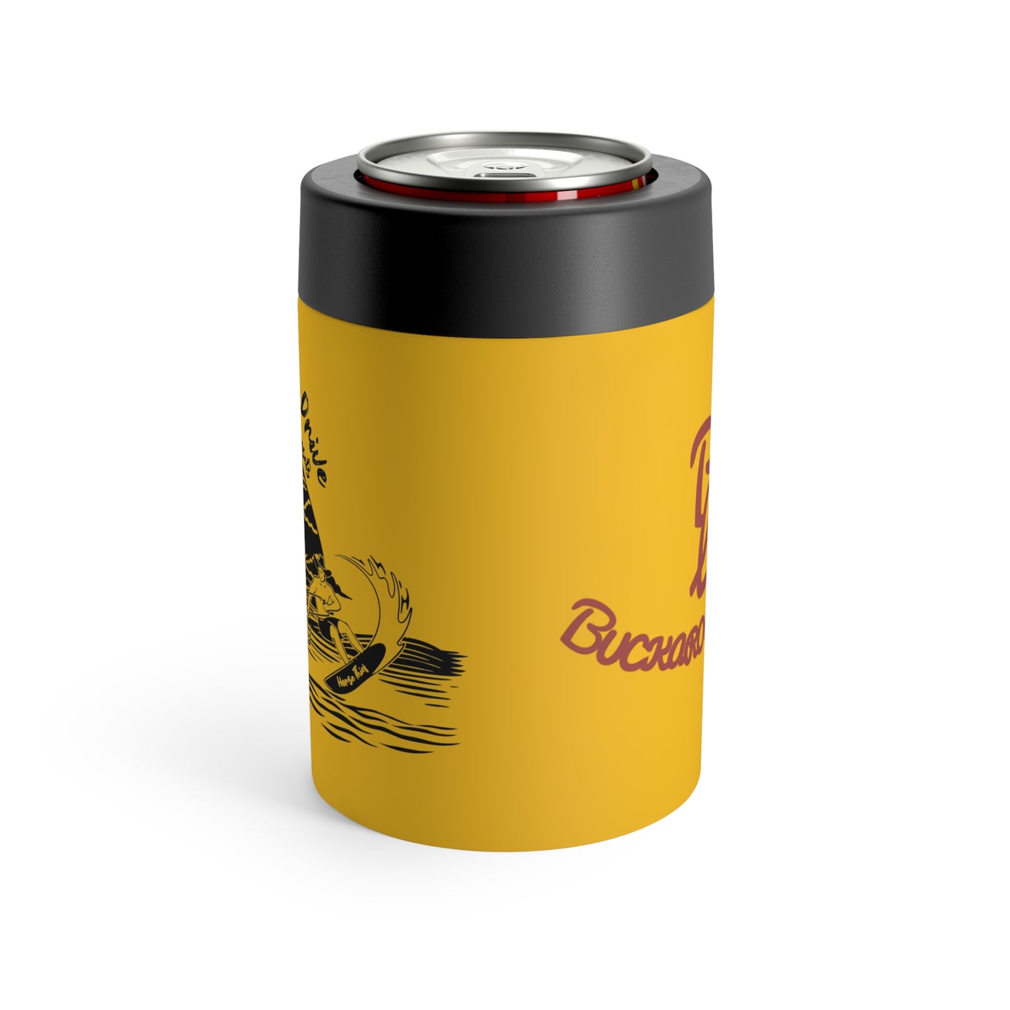 Big Sur Cattle Drive: Shredding Waves and Sunset (12 Oz Can Tumbler)