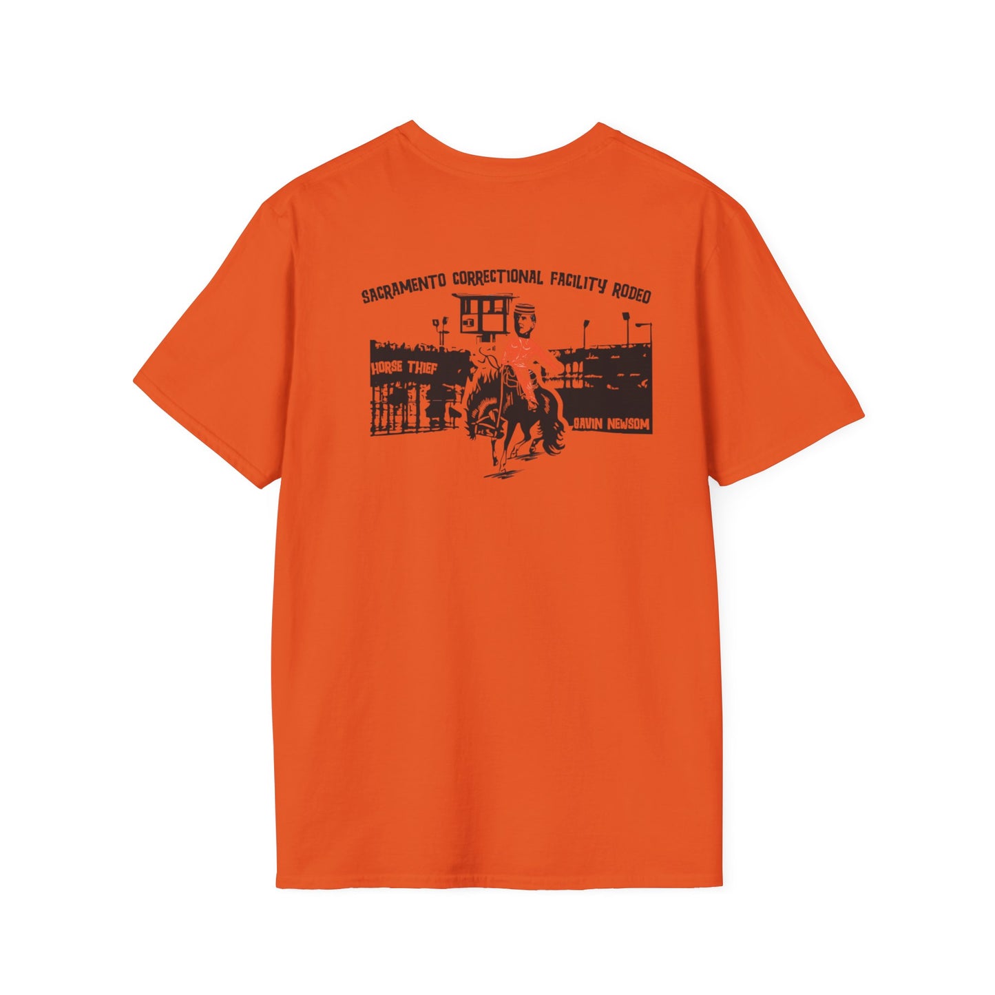 Sacramento Correctional Facility Rodeo: Gavin Newsom Tee