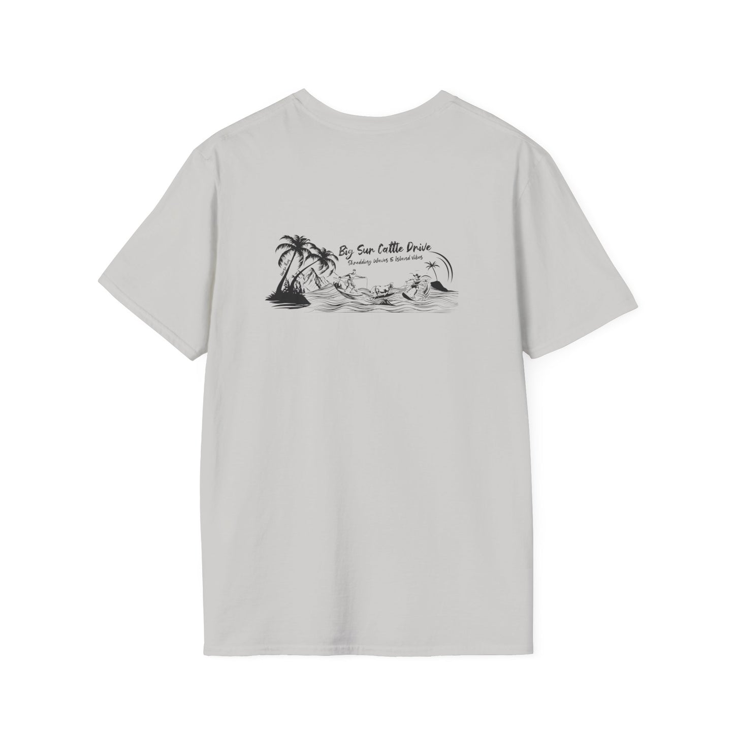 Big Sur Cattle Drive, Shredding Waves Island Vibes Classic Tee